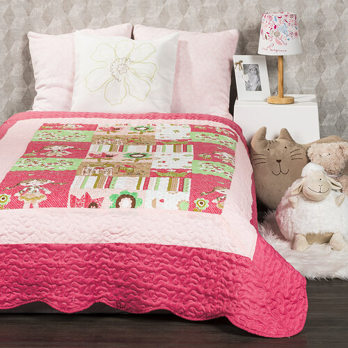 4Home Narzuta na łóżko dla dzieci Princess, 140 x 200 cm