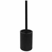 Perie de toaletă SAPHO XB302 X-Roundblack cilindrică, neagră