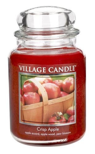 Village Candle Vonná sviečka Svieže jablko - Crisp Apple, 645 g