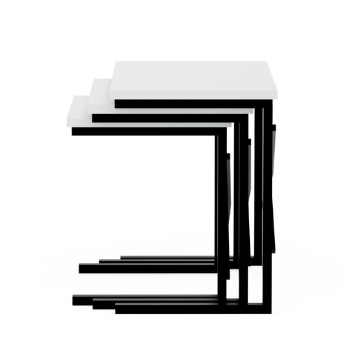 Odkladací stolík White Cross, 3 ks