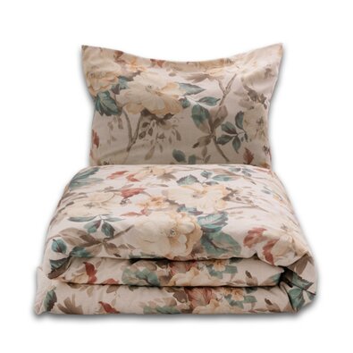 Pościel z mieszanki bawełny i lnu Rose, 220 x 200 cm, 2 szt. 70 x 80 cm