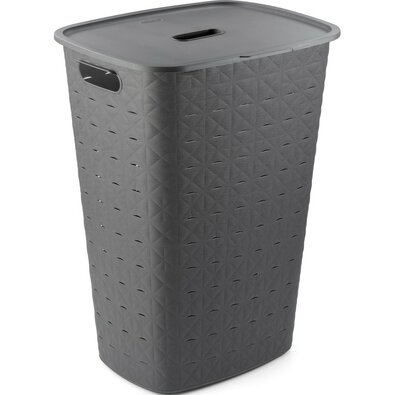 Curver Kosz na brudną bieliznę Softex 56 l,ciemnoszary