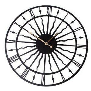 Zegar ścienny Sun, śr. 40,6 cm, metal