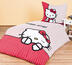 Detské bavlnené obliečky Hello Kitty  140 x 200 cm, 70 x 80 cm