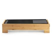 DOMO DO9270G stolný elektrický Plancha gril Bamboo Style