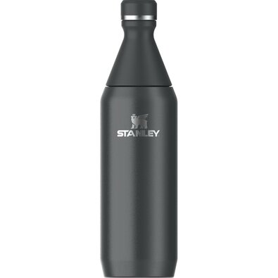 Stanley All Day Slim Bottle 600 ml fekete fényestermosz