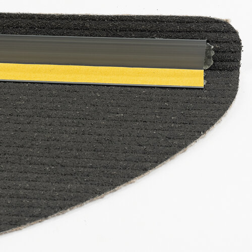 Nášľap na schody Quick step sivá, 24 x 65 cm, súprava 5 ks