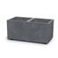 SIERRA CASE BETON EFFECT 77 cm virágtartó, szürke