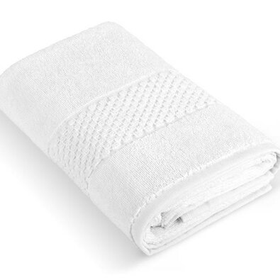 Bellatex Frottee-Handtuch weiß, 50 x 100 cm