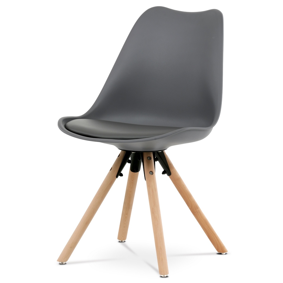 Krzesło do jadalni CT-762 GREY, szary