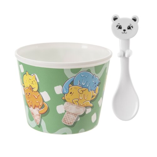 Orion 8-delni set skodelic s žličkom, 300 ml