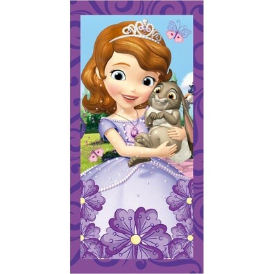 Prosop plajă Prințesa Sofia, 70 x 140 cm