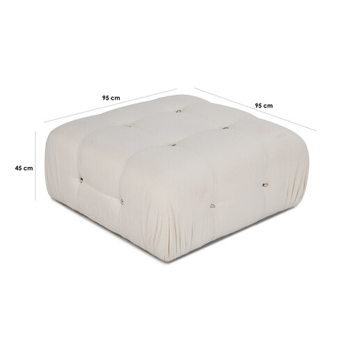 Taburet Bubble Pouffe Beige
