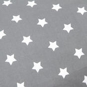 4Home Obliečka na Relaxačný vankúš Náhradný manžel Stars sivá, 45 x 120 cm