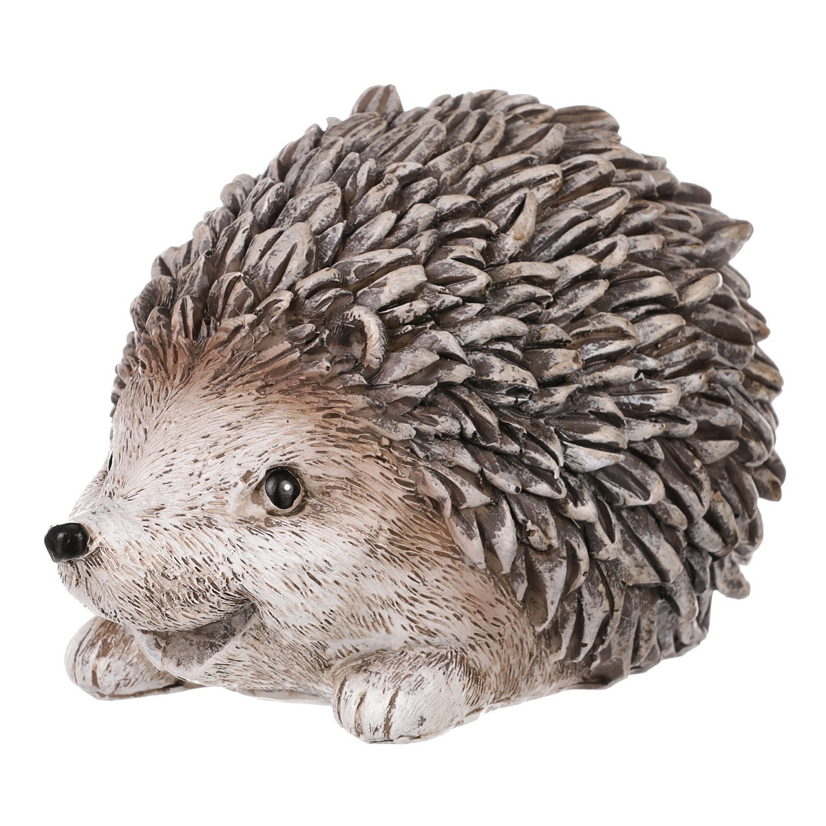 Dekoracja ogrodowa Jeż, 16 x 10 x 9 cm, polyresin