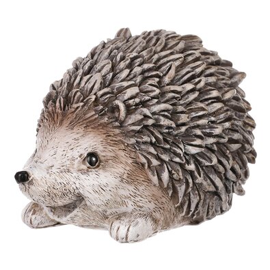 Dekoracja ogrodowa Jeż, 16 x 10 x 9 cm, polyresin