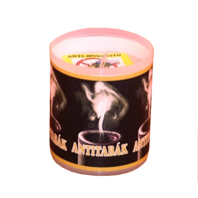 Repelentná sviečka s vôňou antitabák