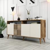Skříňka Milan Walnut and Cream