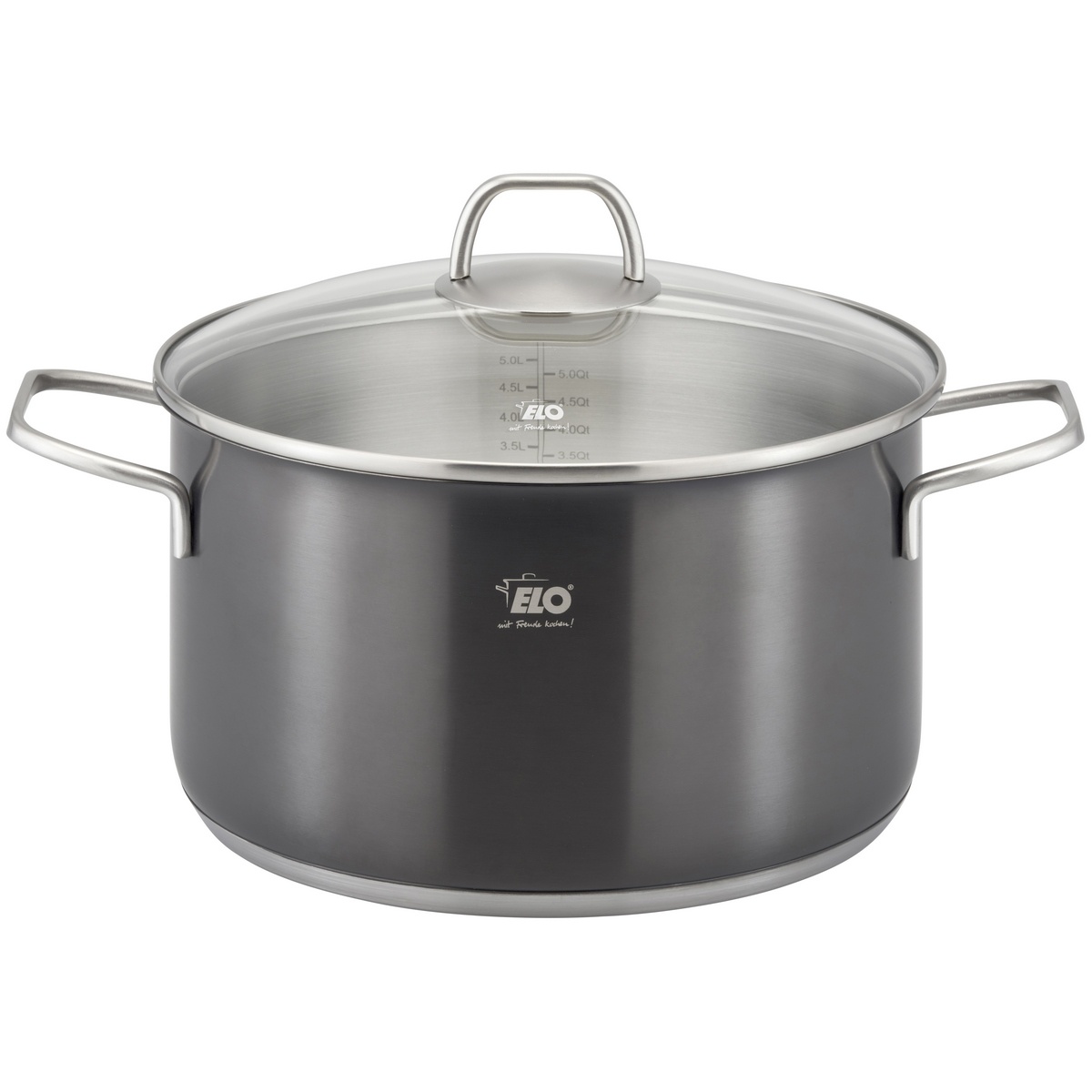 Elo 41400 4 részes rozsdamentes acél edénykészletTwice Select, fekete termék 2. képe