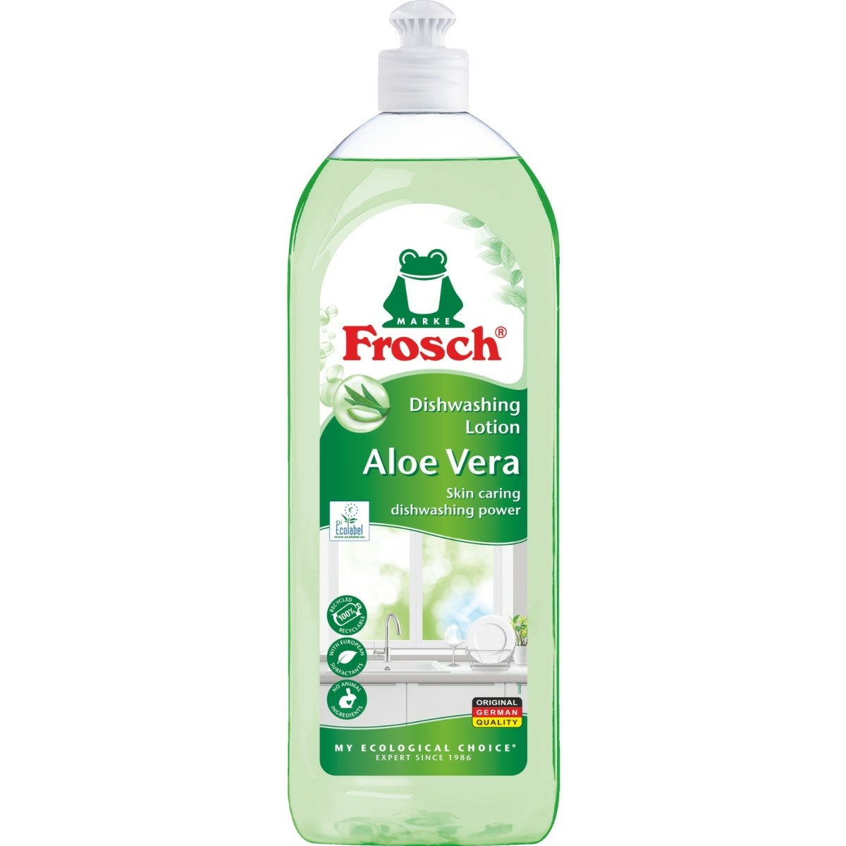 Frosch Aloe Vera Lotion pre umývanie riadu, 750 ml