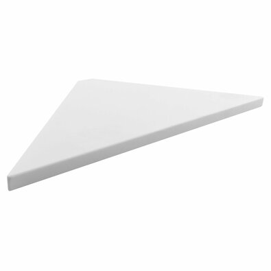 SAPHO AE200-0101 Abeline кутова полиця rockstone 20 x 20 см, білий матовий