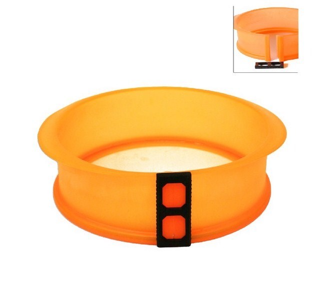 Silikónová forma na tortu so skleneným dnom Orion