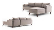 Ecksofa Bella Corner Right 1 Cream