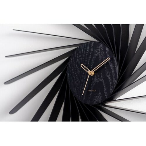 Karlsson 5890BK designové nástěnné hodiny, 68 cm