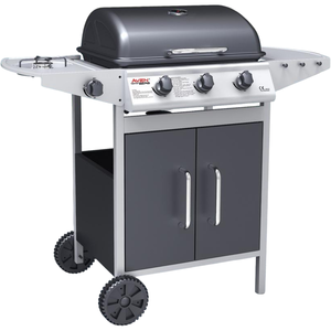 Avenberg Plynový BBQ gril s bočním hořákem Boston, 107,9 x 49,7 x 96,2 cm