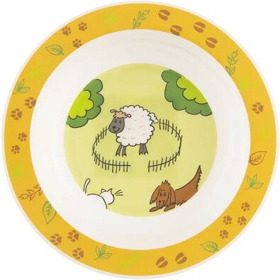 Farfurie adâncă pentru copii Orion UH FARMA,  diametru 16 cm