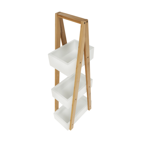 Bambus-Regal Vego, 30 x 18,5 x 81 cm