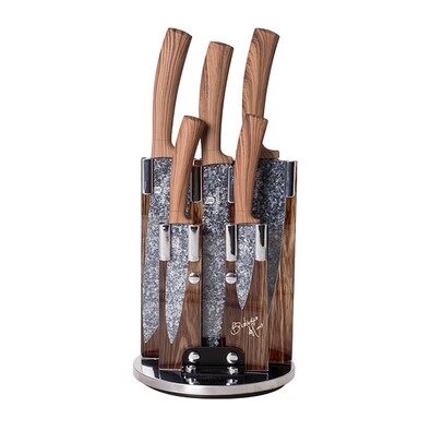 Set de cuţite Berlinger Haus, 6 piese, în suport, Forest Line