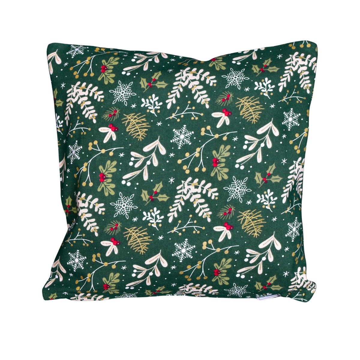 Obliečka na vankúš Zelené Vianoce, 40 x 40 cm