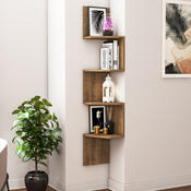 Wandregal Desaldo Walnut