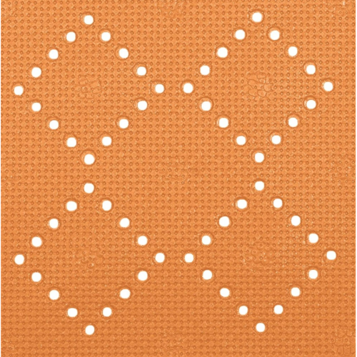Spirella Протиковзка підкладка для ванни ALASKA, помаранчева, 71 x 36 см