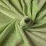 Cearșaf de pat micropluș verde, 180 x 200 cm