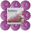 Bolsius Aromatic Lilac blossom čajové sviečky  18 ks