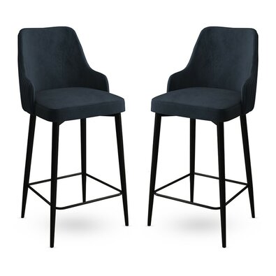 Enox Anthracite bárszék szett, 2 db