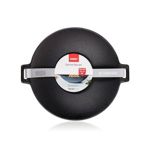 Banquet Litoželezna WOK ponev EXCELLENT, 36,5 cm