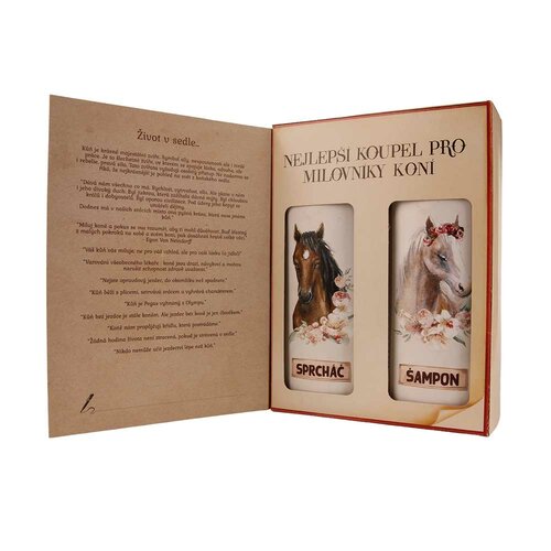 Bohemia Gifts Zestaw kosmetyczny  - O koniach i ludziach