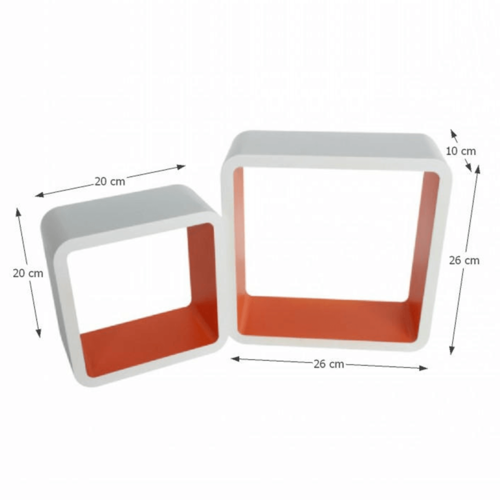 Stenshyll Fido vit, set med 2 stk