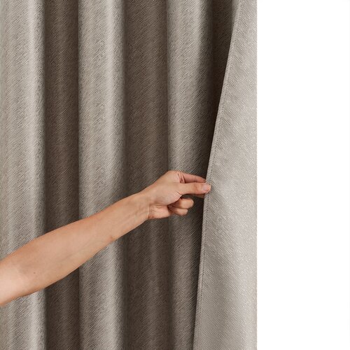 Draperie blackout 4Home Stripe bej , 150 x 250 cm