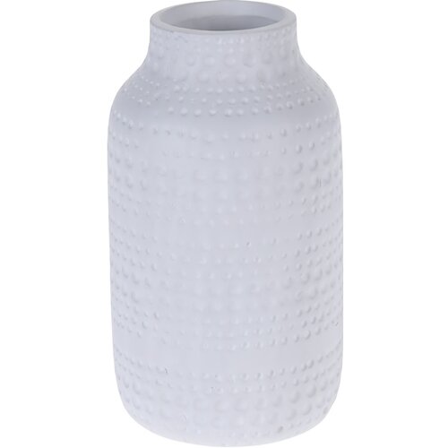 Wazon ceramiczny Asuan biały 19 cm