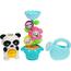 Set de jucării de baie Panda, de la 4 luni