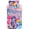 Dětské bavlněné povlečení My Little Pony Friendship adventure, 140 x 200 cm, 70 x 90 cm