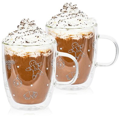 4Home termo steklenice Winter Hot&amp;Cool 400 ml,2 kos