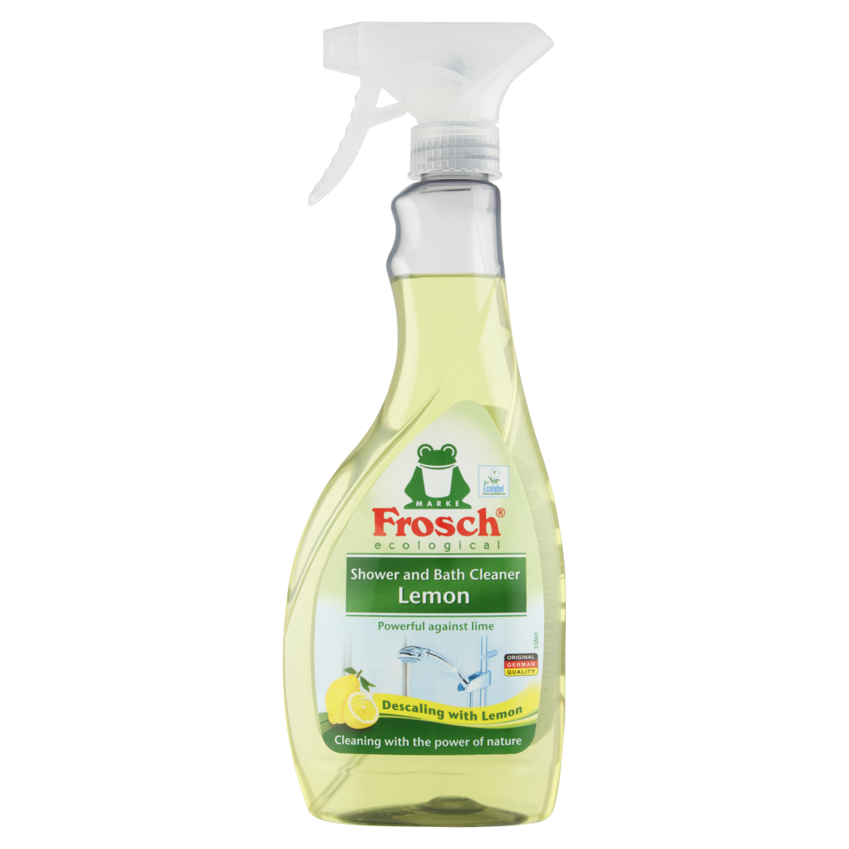 Fotografie Frosch čistič na koupelny a sprchy, citrus 500 ml Frosch