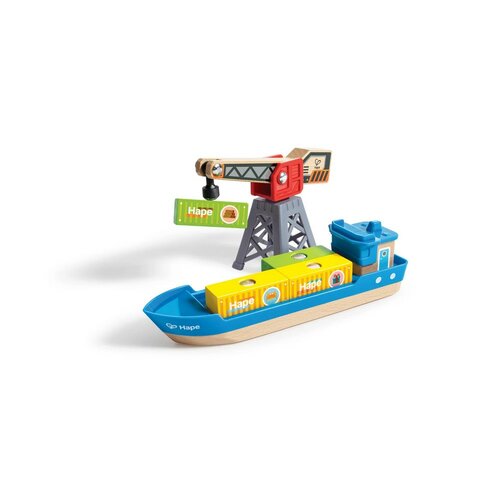 Hape Train track - Kikötő berakodással éskirakodással