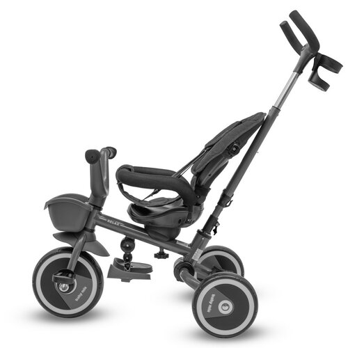 Tricicleta pentru copii Baby Mix 5in1 Relax 365°,gri
