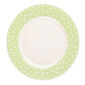 Altom Punto II desszertes tányér készlet, 6 db-os, zöld